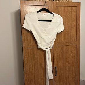 Aritzia Wrap Top